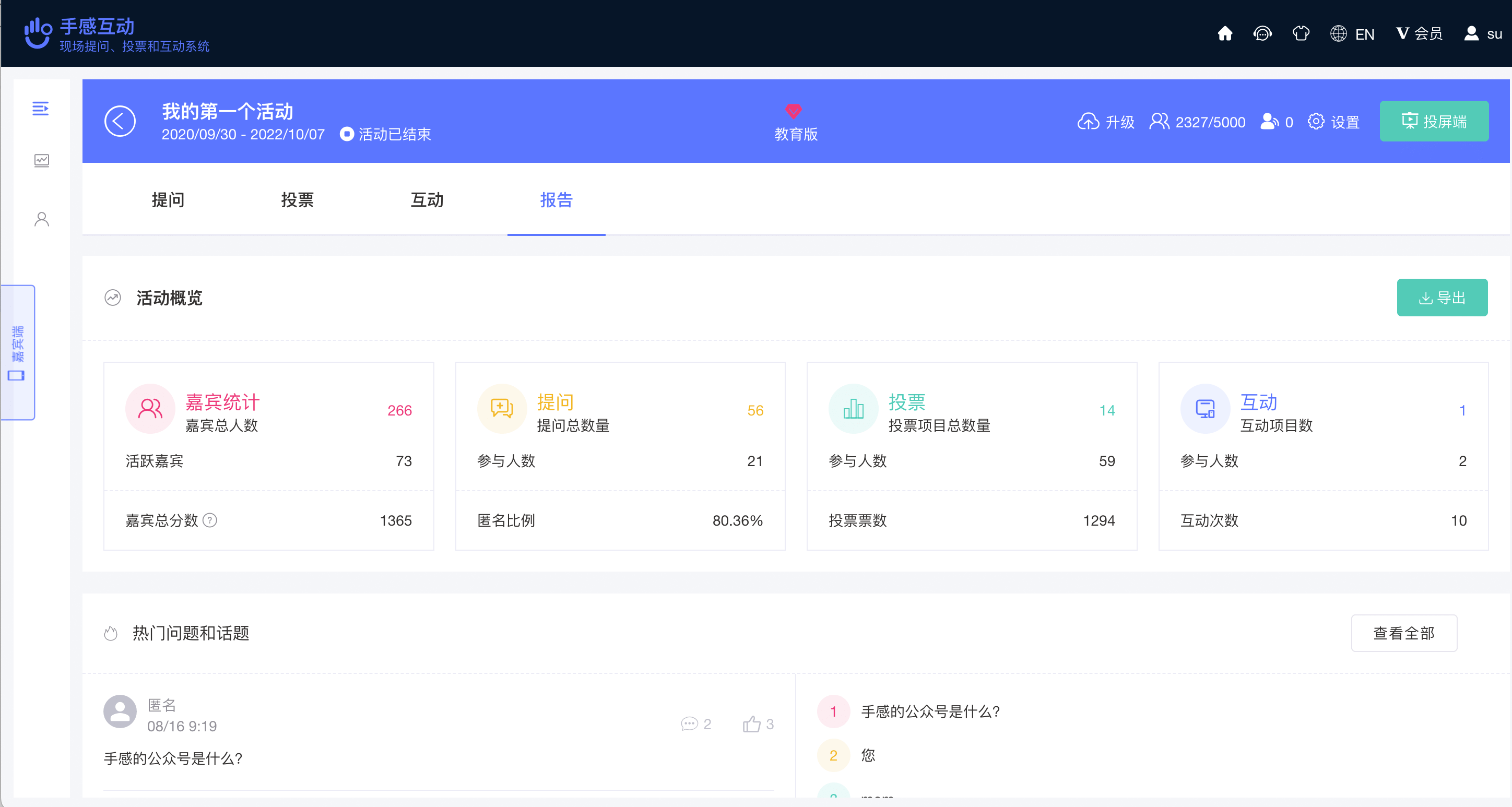 活动报告